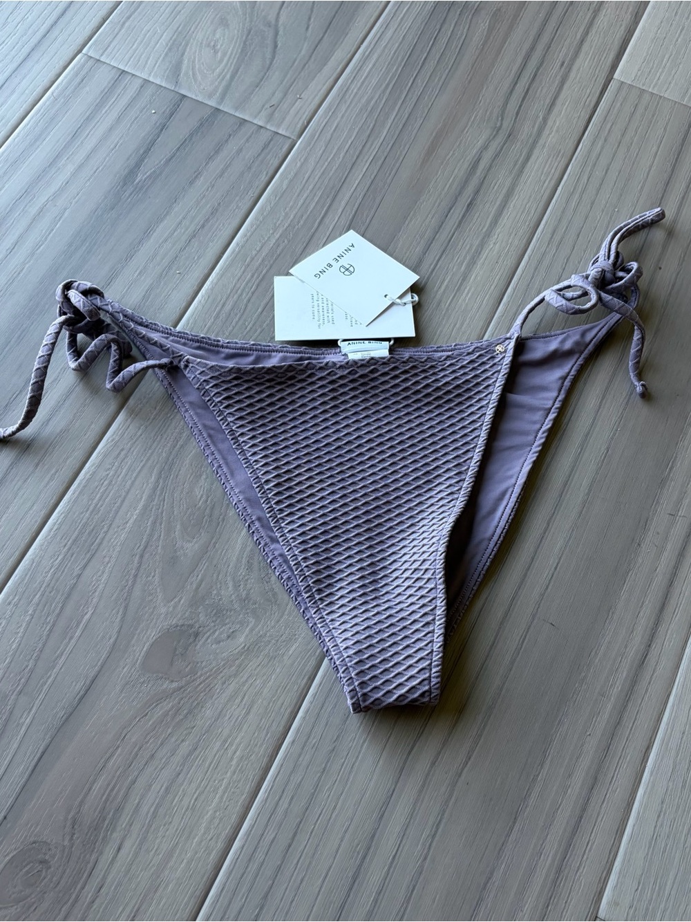 Anine Bing Leno Bikini Bottoms